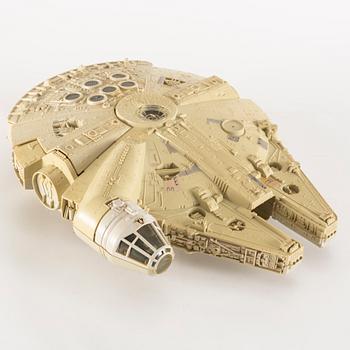 STAR WARS, Millennium Falcon i Palitoy-kartong, Empire Strikes Back, 1980.