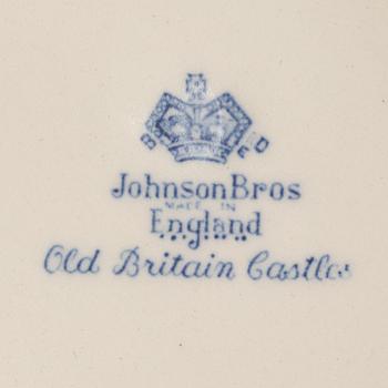 Dinner service, 51 pieces, "Old Britain Castles", earthenware, Johnson Brothers.