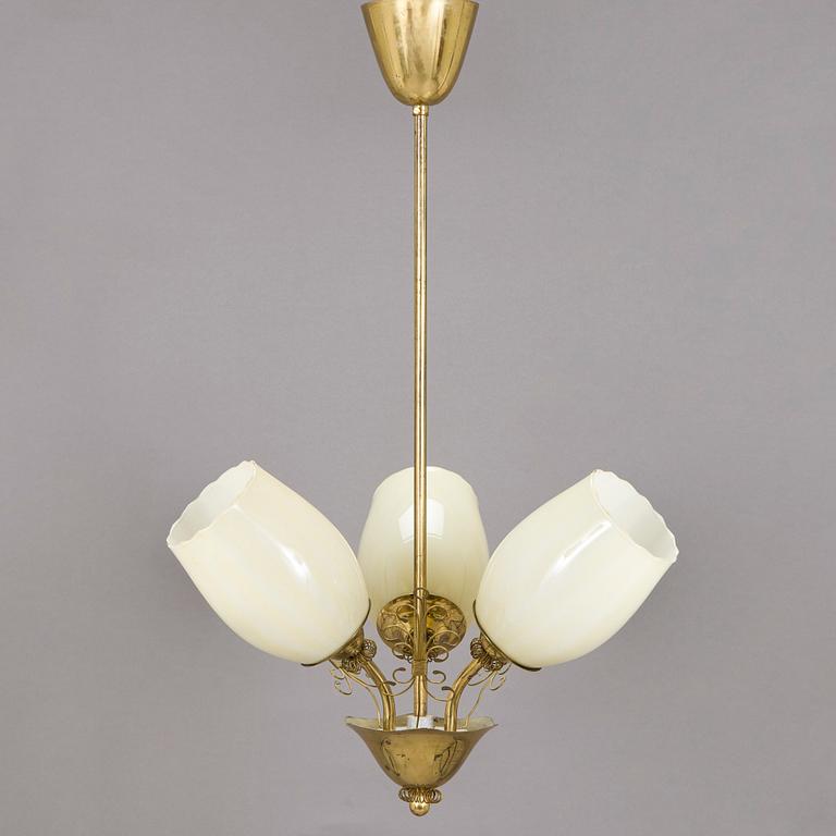 A mid 20th- century pending light for Stockmann.