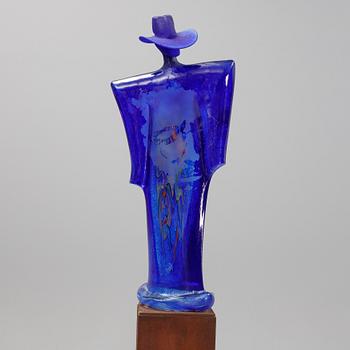 Kjell Engman, a unique glass sculpture, Kosta Boda.