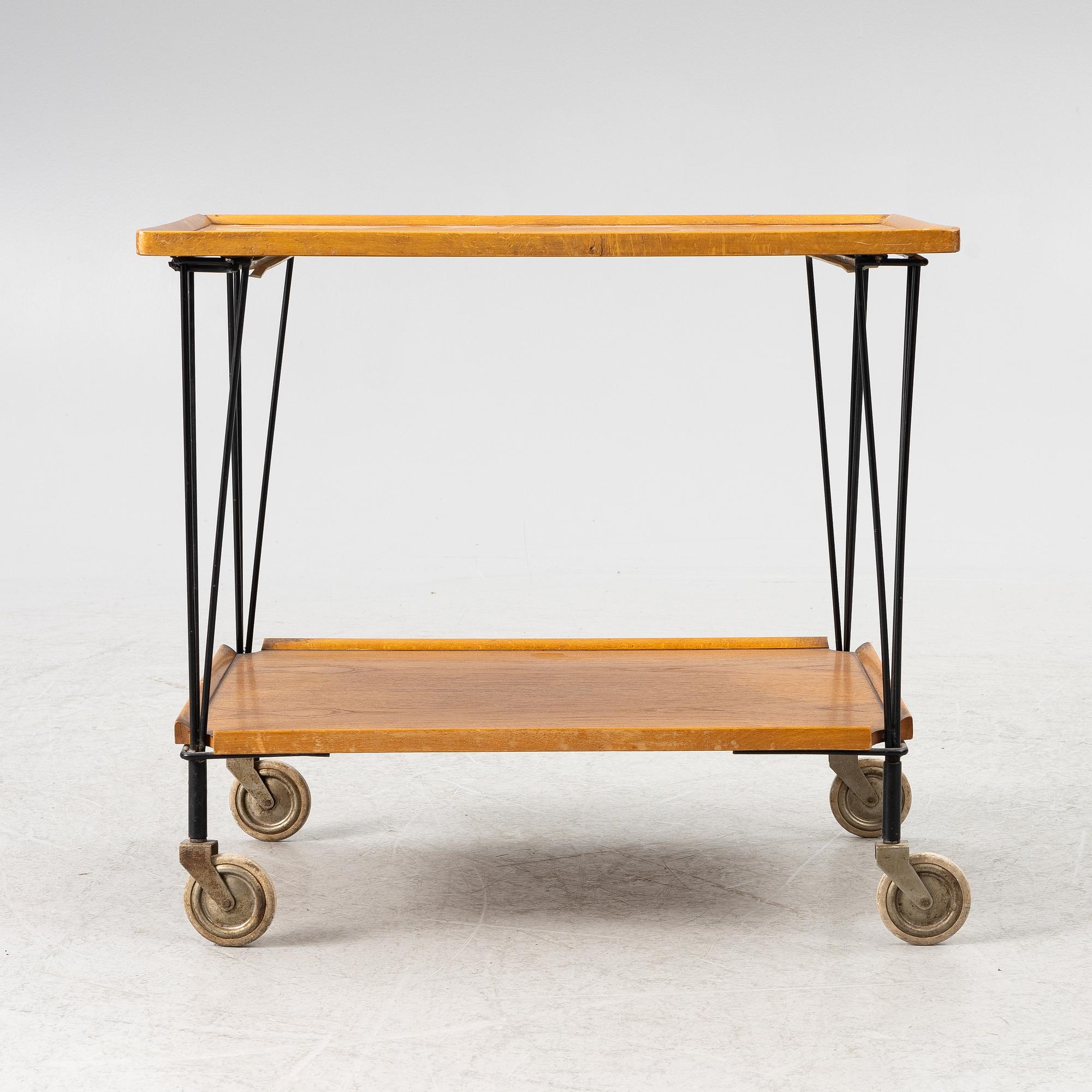 Serveringsvagn, 1950-tal.