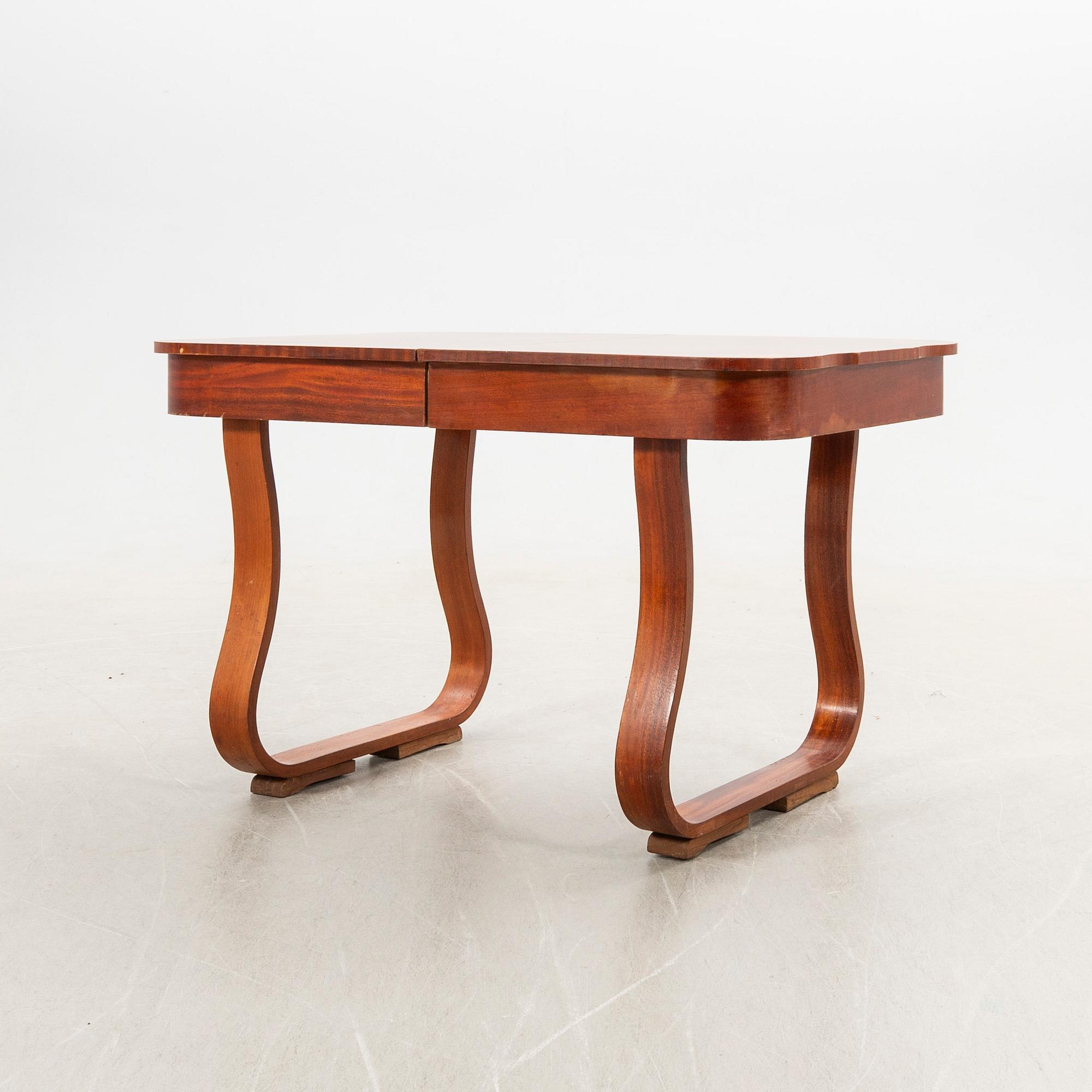 Dining table Central Europe mid-20th century.