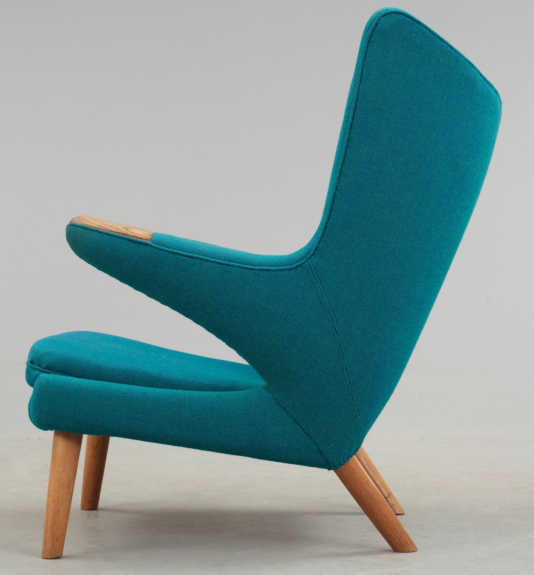 A Hans J Wegner 'Bamse' easy chair, AP-stolen, Denmark 1950's.
