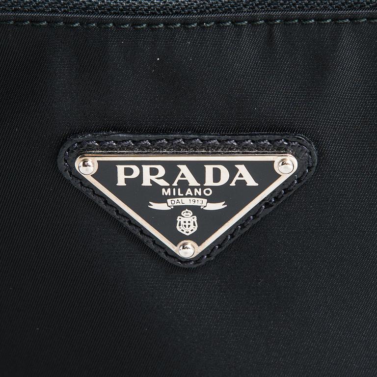 Prada, suitcase.