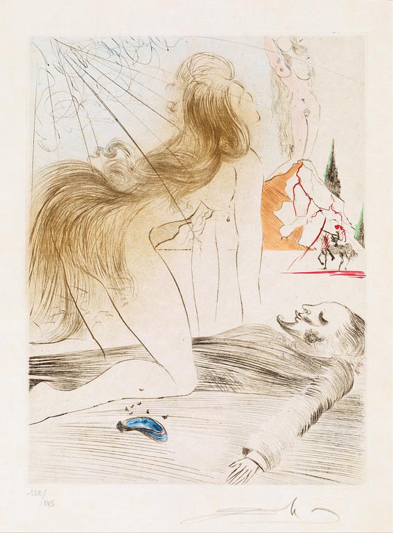 Salvador Dalí, "Vénus aux fourrures".