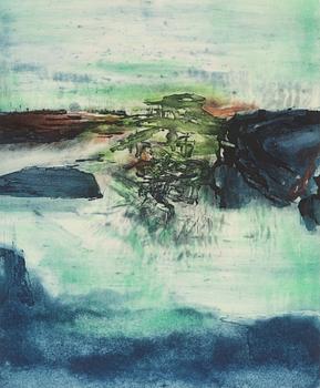 Zao Wou-ki, Untitled.