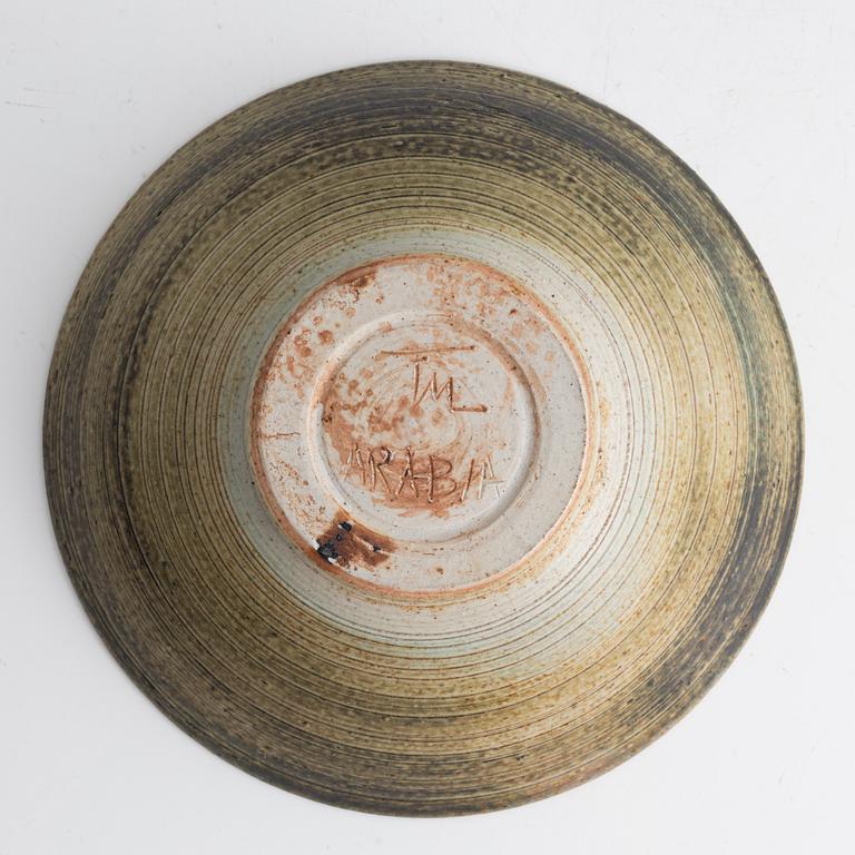 Francesca Mascitti-Lindh, a stoneware bowl, Arabia, Finland.