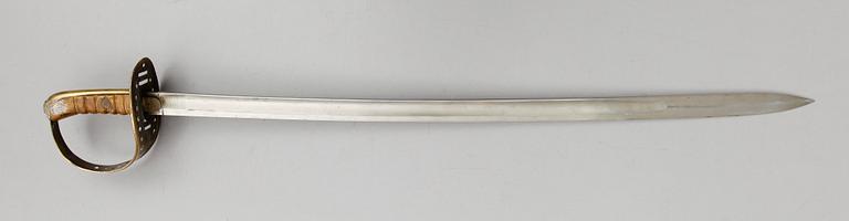 SABEL, m/1867-1893, för Kavalleriet.