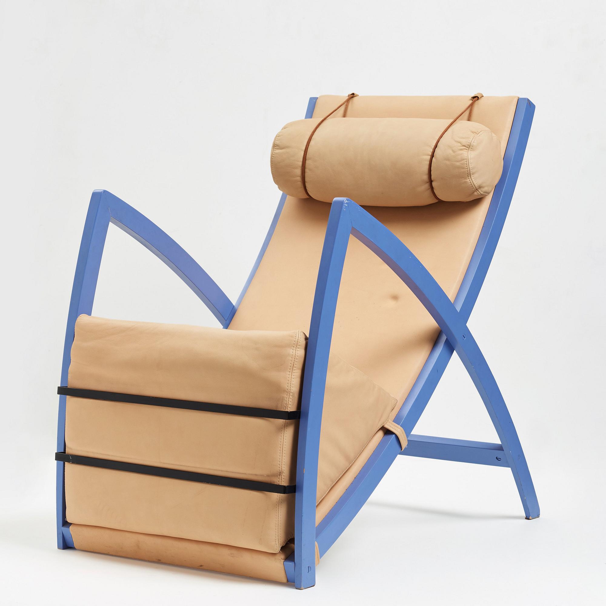 Jonas Bohlin, a unique armchair, Källemo, Sweden 1985.