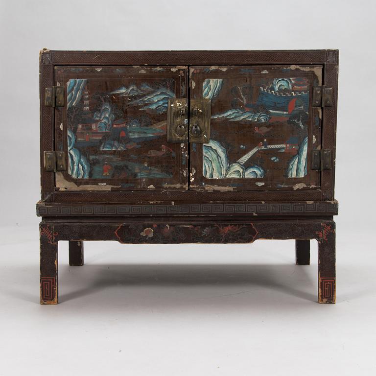 Cabinet, China, Late Qing Dynasty.