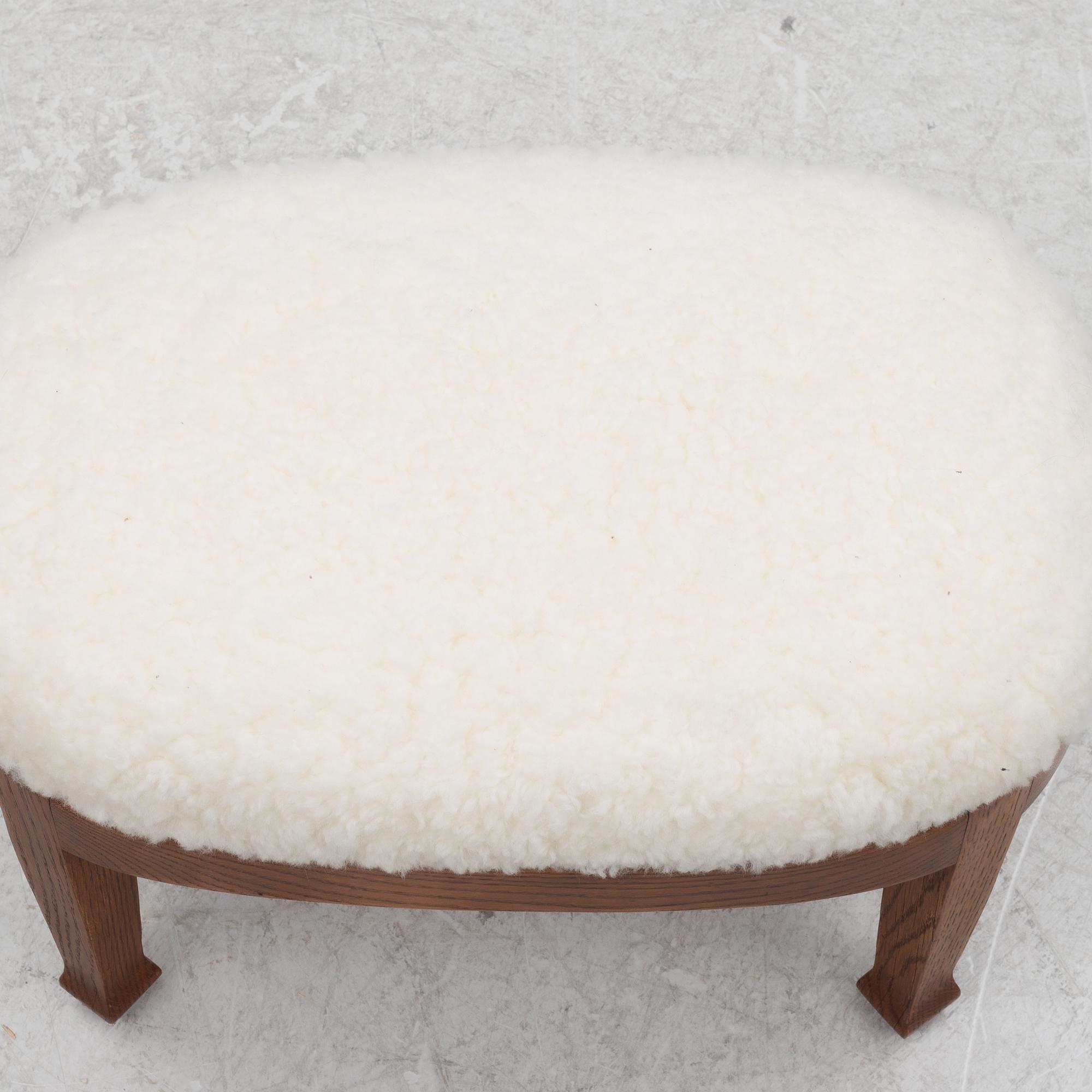 A stool, early 20th Century.