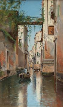 Gunhild von Gegerfelt, "Kanal Venedig" (Canal, Venice).