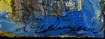 Birgitte Söndergaard, olja på duk, signerad.