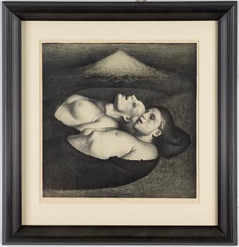 ODD NERDRUM, a lithograph, signed and numbered 29/50.