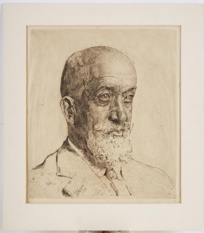 Erich Wolfsfeld, Två etsningar.