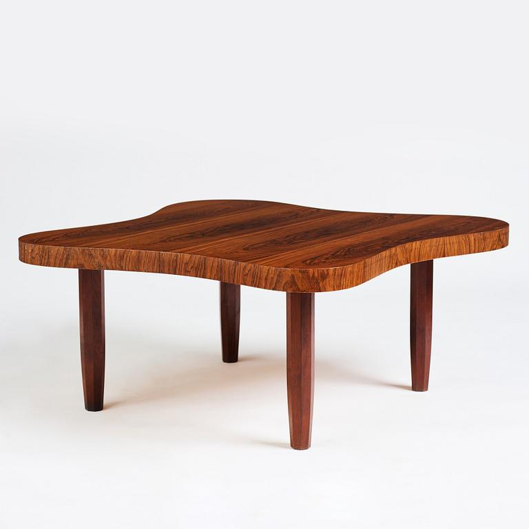 Sten Blomberg, attributed to, coffee table, Meeths, Swedish Modern 1940s.