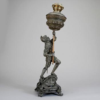 FOTOGENLAMPA, nyrenässans, sent 1800-tal.