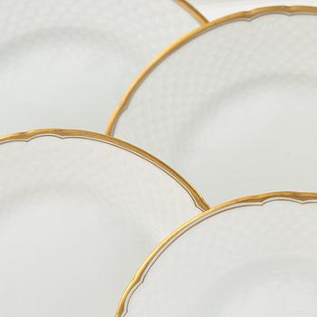 An 89-piece 'Elegance' porcelain service, Bing & Grøndahl, Denmark.