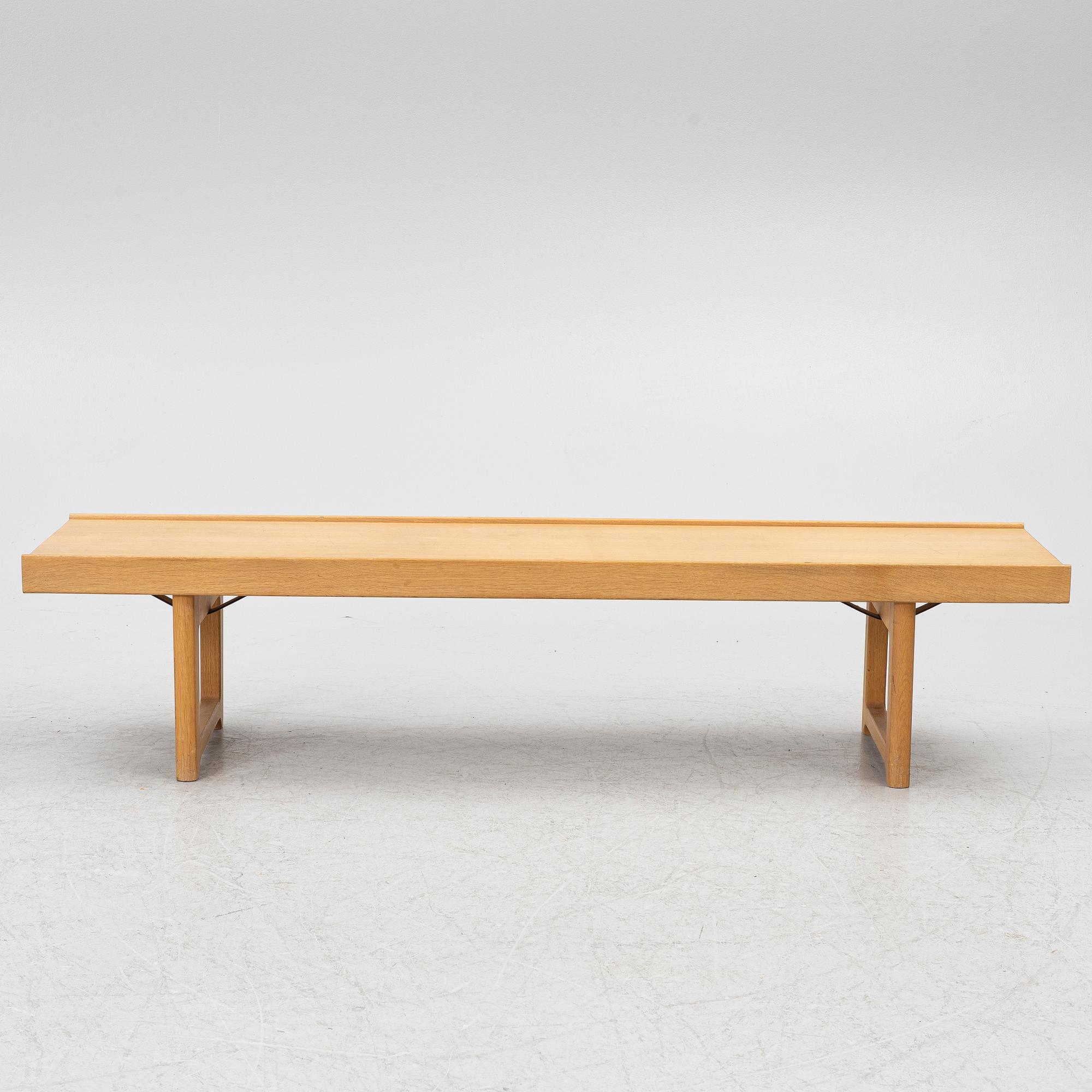 Torbjørn Afdal, a bench, "Krobo", Mellemstrands Trevareindustri, Bruksbo, Norway, second half of the 20th Century.