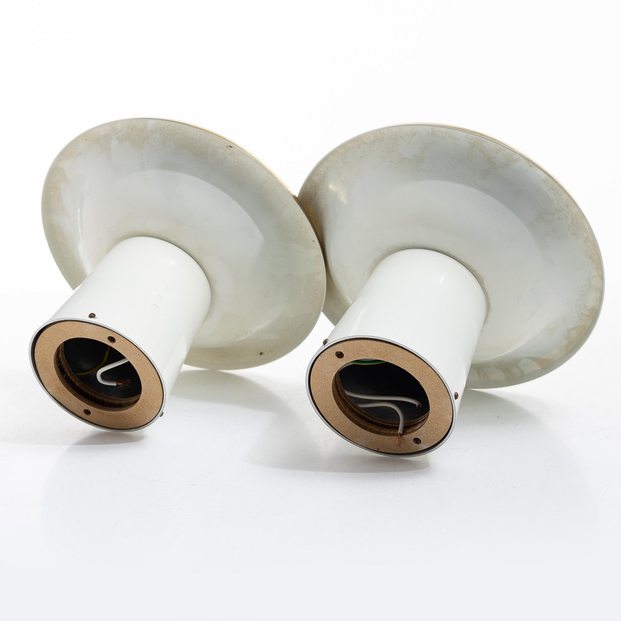 Josef Frank, Ceiling lamps, a pair, model 2162, Svenskt Tenn.