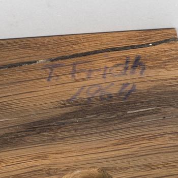 TORSTEN FRID, SCULPTURE, BRONZE, SIGNED. 1964.