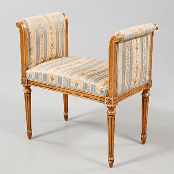 SALONGSGRUPP, 6 delar, gustaviansk stil, 1900-talets första hälft.