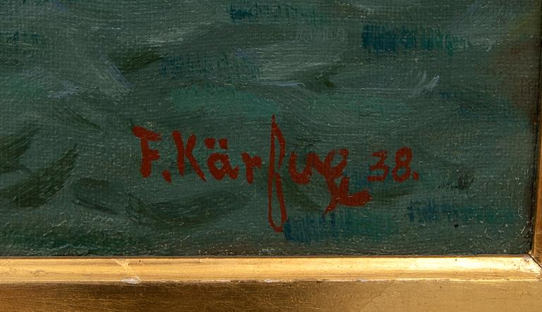 Fritz Kärfve, sydländsk hamn.