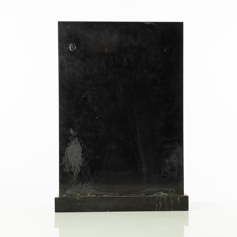 Gudmar Olovson, sculpture. Signed. Numbered. Foundry mark. Bronze, total height 51 cm, length 35 cm.