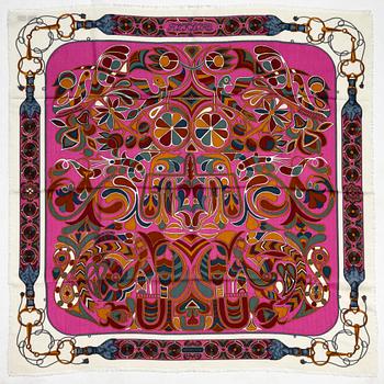 Hermès, sjal, "Folklore".