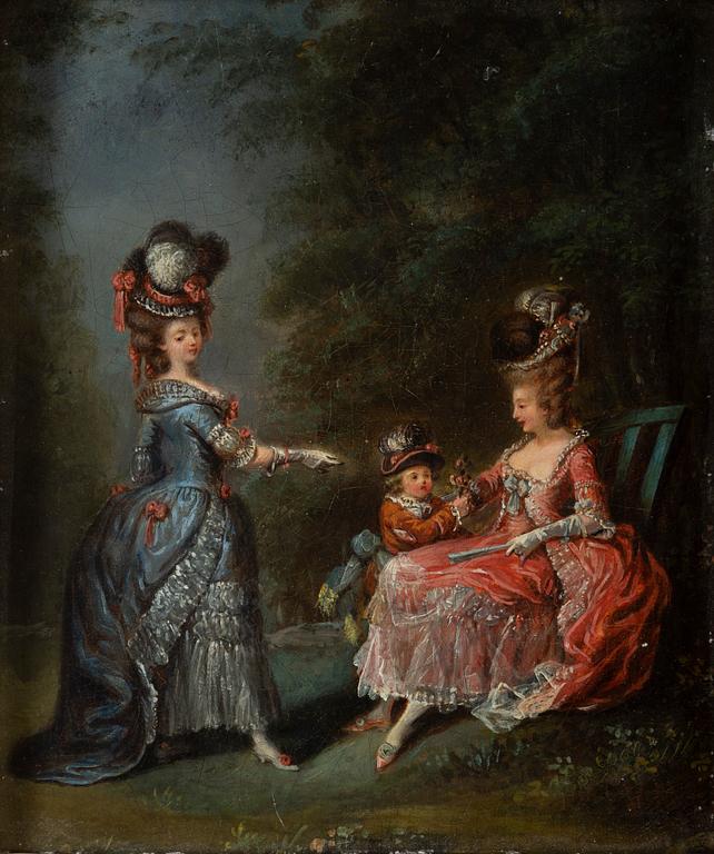 FRENCH SCHOOL, 18th century, oil on canvas.