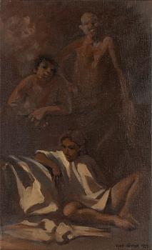 Kjell Jörstedt, oil on canvas, signed and dated 1983.