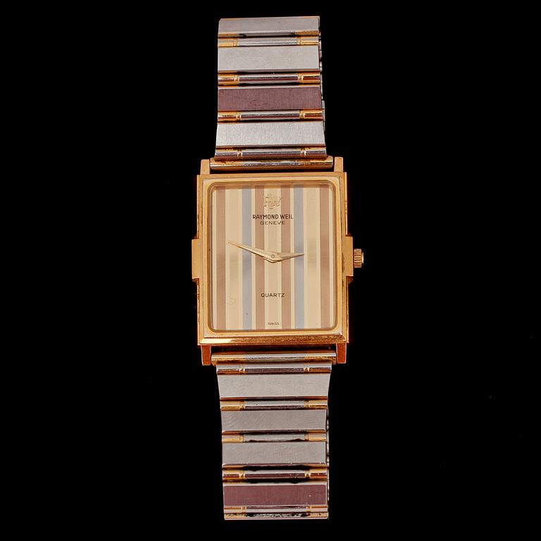 ARMBANDSUR, doublé, Raymond Weil, 1900-talets fjärde kvartal.