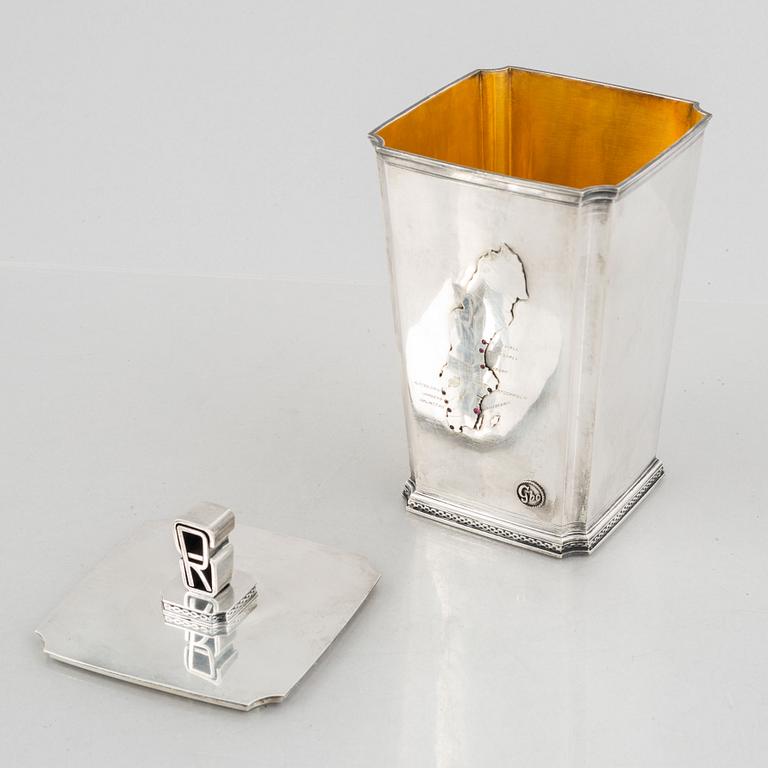 Tore Eldh, lockurna, silver, Ceson, Göteborg 1949.
