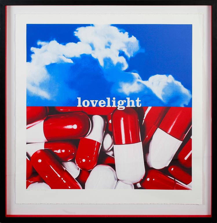 PHILIPPE HUART, färgserigrafi, signerad, numrerad 30/50 och daterad- 07.