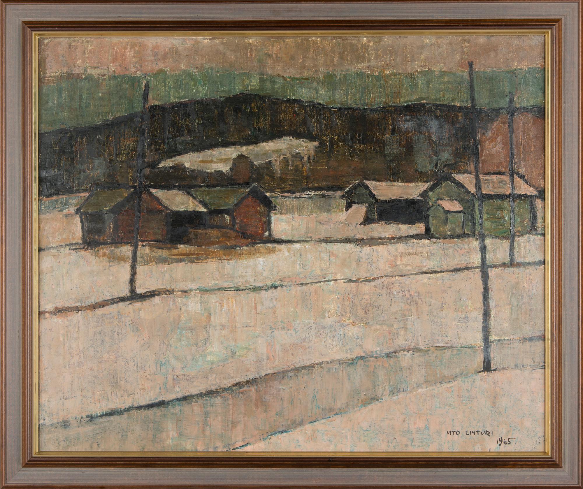 Into Linturi, Maalaismaisema.