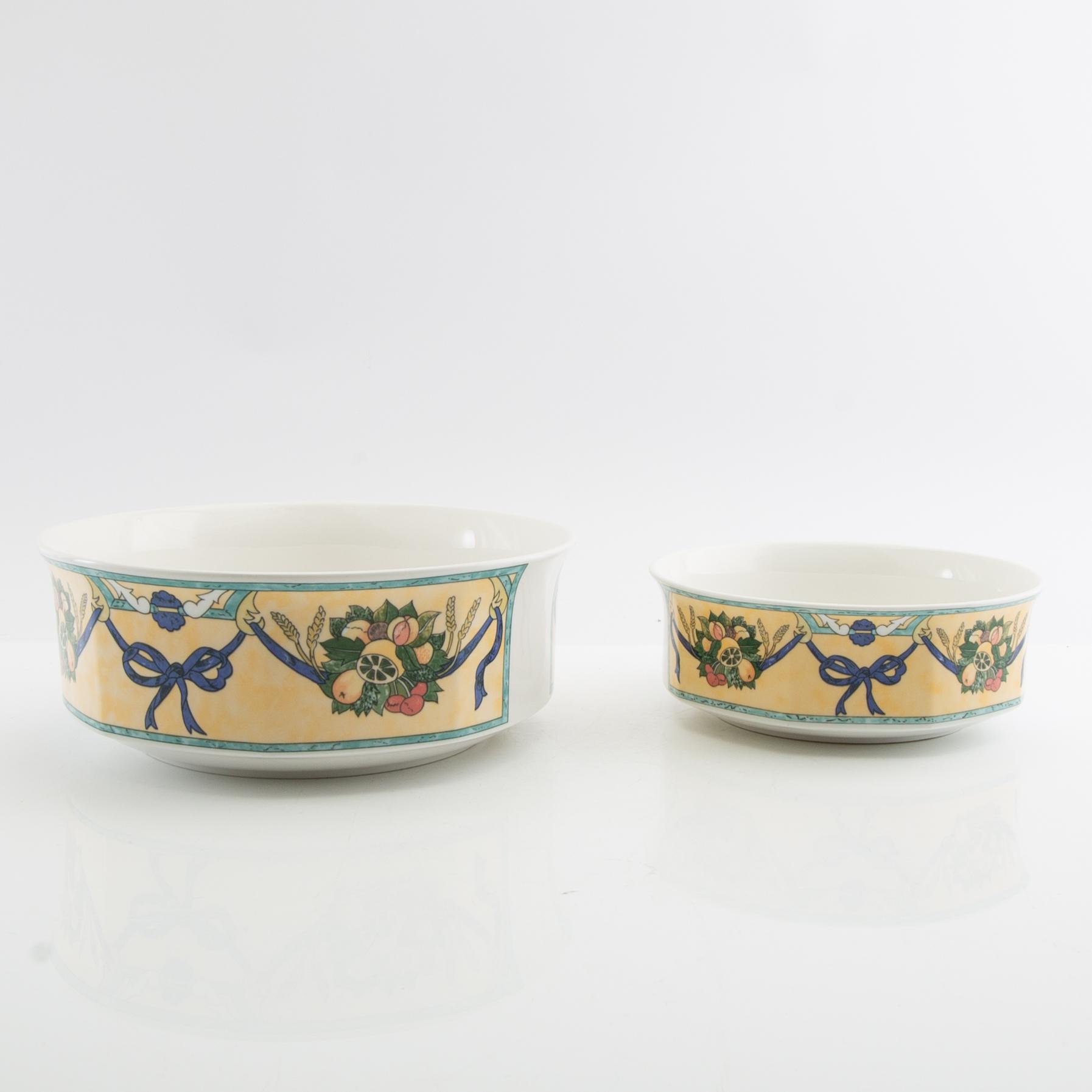 Service 76 pcs "Castellina" Villeroy & Boch/Cittá & Campagna, Germany late 20th century.