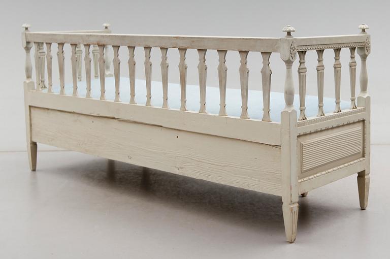 SOFFA, gustaviansk stil, 1800-tal.