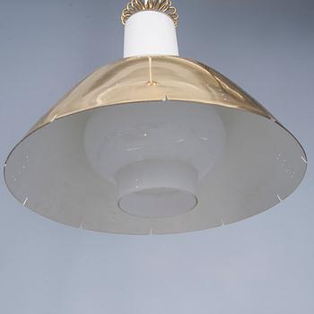 TAKLAMPA, Paavo Tynell, Idman, 1950-tal. Höjd 100 cm.