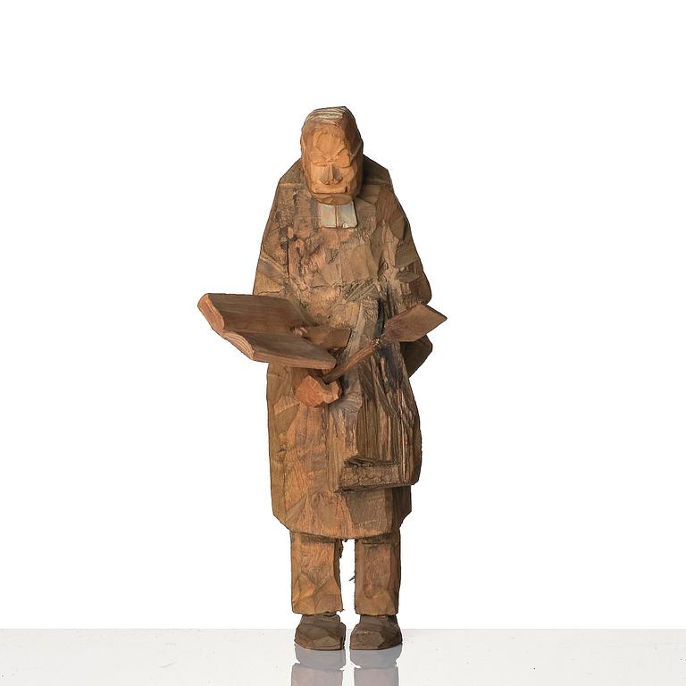 Axel Petersson Döderhultarn, "Begravning" (= The funeral) (7 pieces).