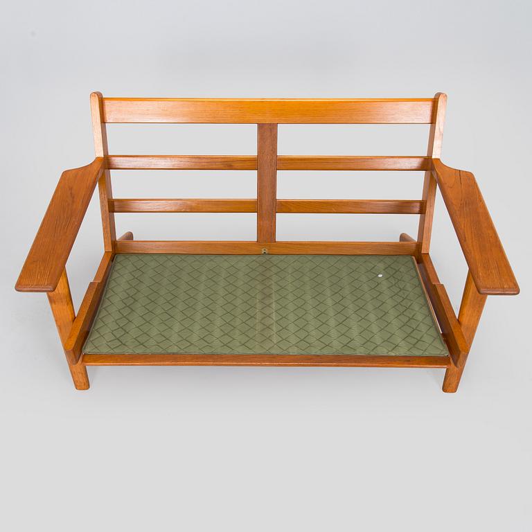 Hans J. Wegner, a 'GE 290' sofa for Getama, Gested, Denmark.