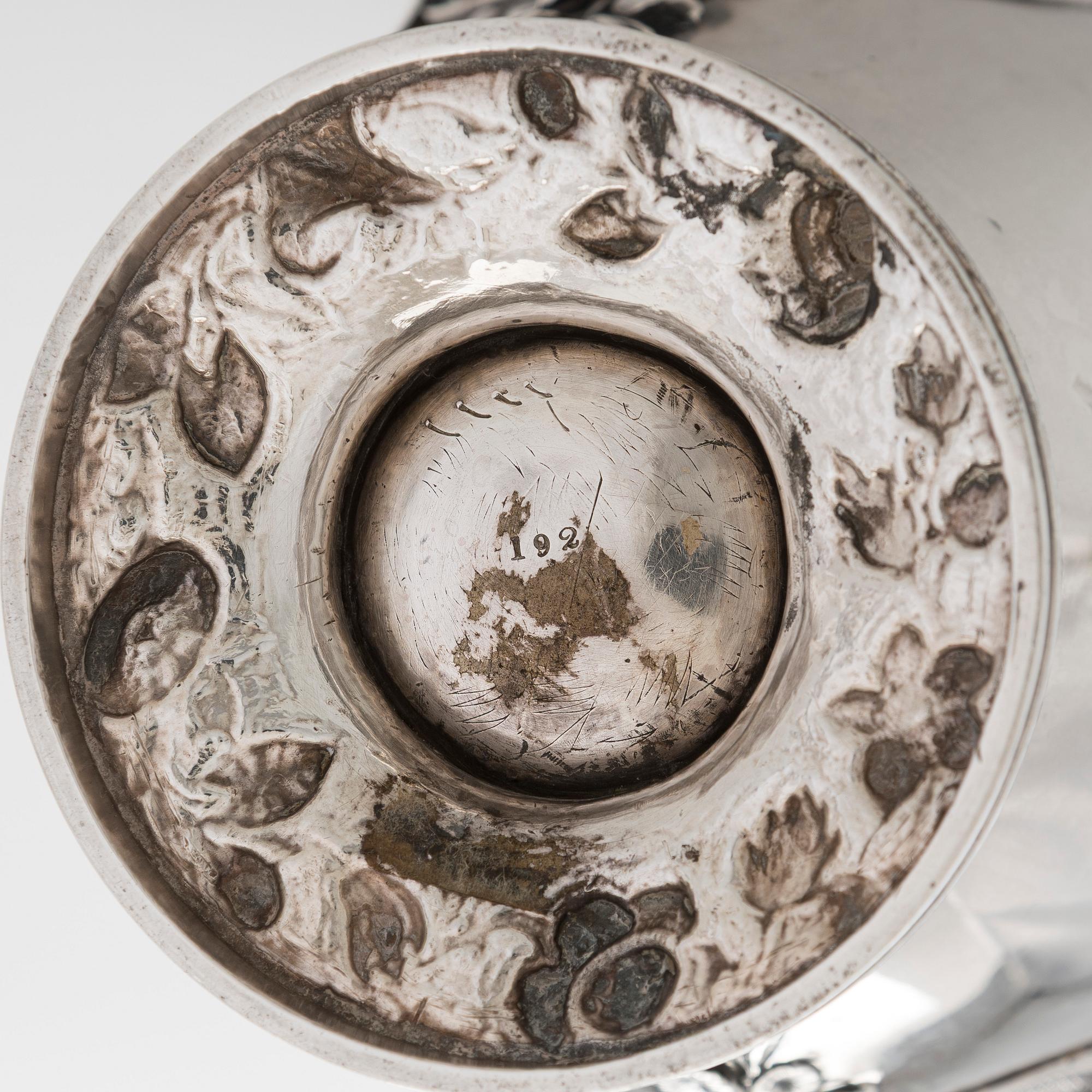 Charles Reily & George Storer, kannu, sterlinghopea, Lontoo 1839.