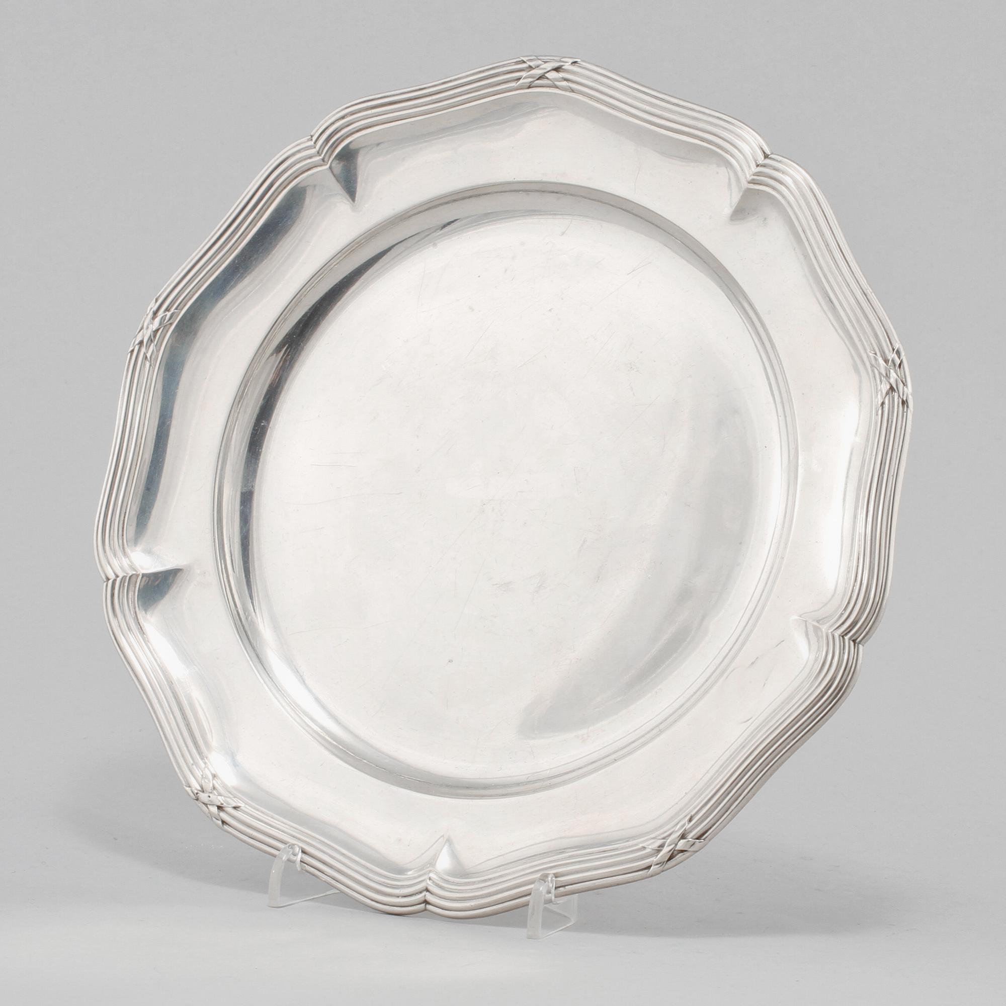 FAT, silver, Möllenborg, Stockholm, 1913. Vikt 395 g.