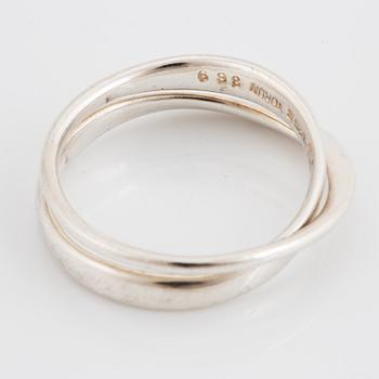VIVIANNA TORUN BÜLOW-HÜBE, ring, Möbius, nr 369. Silver.