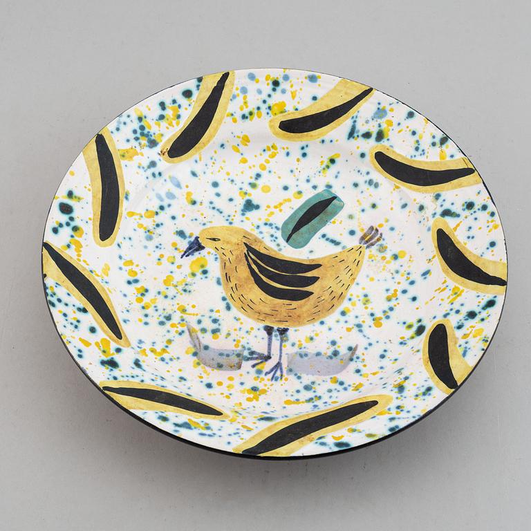 Herman Fogelin, 5 stoneware pieces, signed.