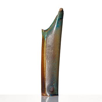 Bengt Berglund, a stoneware sculpture of a standing figure, Gustavsberg, Sweden 1960s.
