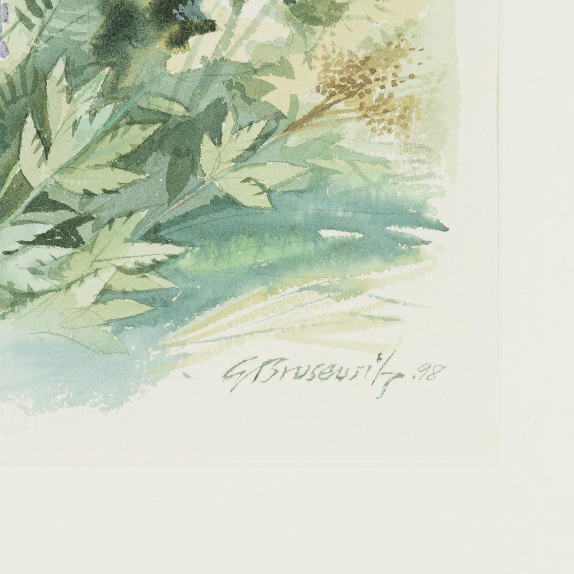 Gunnar Brusewitz, Sommaräng med näktergal.