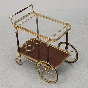 A second half of the 20th century tea trolley.