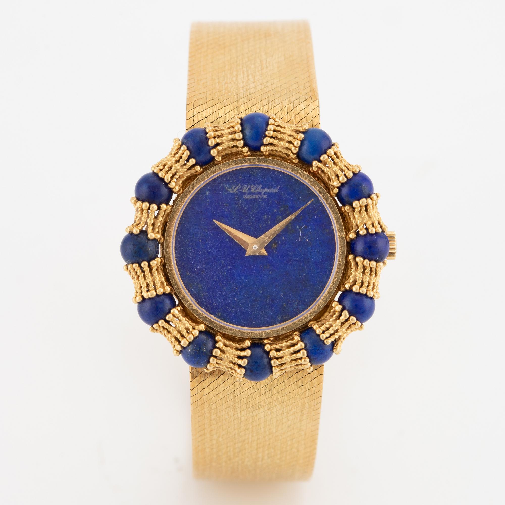 Chopard, "Lapis Lazuli Dial", wristwatch, 31.5 mm.