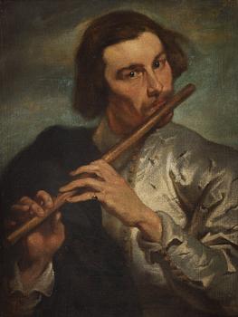 380. Diego Velasquez Hans krets, "The flute player".