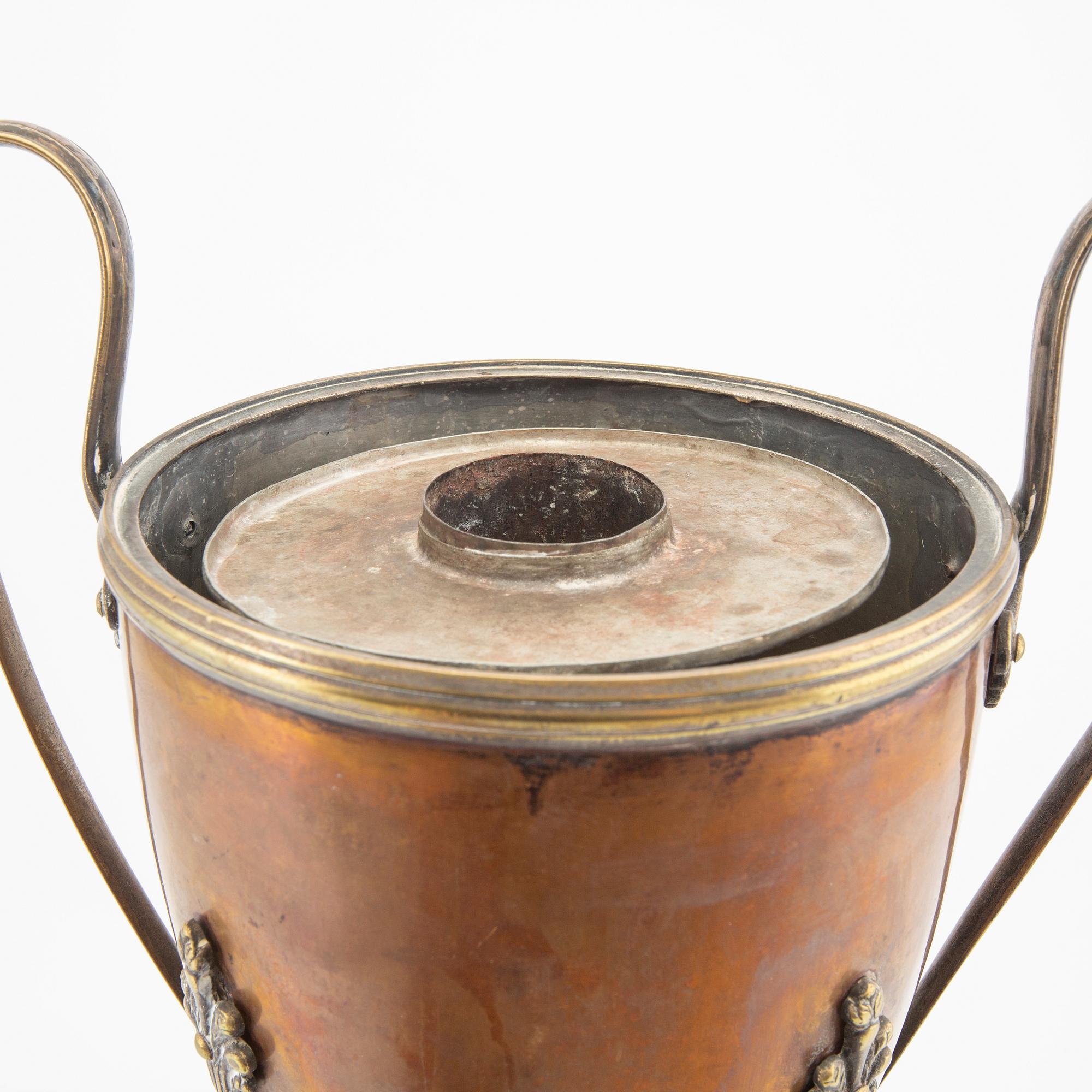 A mid 1800s Empire tea samovar.